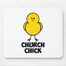 Church Chick Mouse Pads