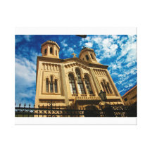 Church Stretched Canvas Print