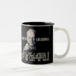 Churchill on Conservatives and Liberals Mug