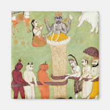 Churning of the Sea of Milk, 15th-17th century Magnets