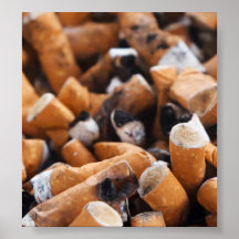 Cigarette Butts Poster