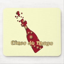 Cinco de Mayo Celebration T-shirts and Gifts Mouse Pads