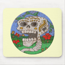 Cinco de Mayo Day Of The Dead T-shirts and Gifts Mouse Pads