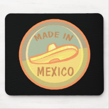 Cinco de Mayo Made In Mexico T-shirts and Gifts Mouse Pads