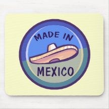 Cinco de Mayo Made In Mexico T-shirts and Gifts Mousemats
