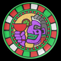 Cinco de Mayo Mayan Cheer plates