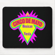 Cinco de Mayo Mexican Fiesta T-shirts and Gifts Mouse Mat