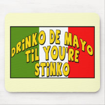 Cinco de Mayo Stinko T-shirts and Gifts Mouse Mat