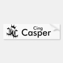 Cing Casper bumper sticker