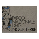 cinque terre parco postcard