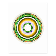 Circle Motif #216 Postcard