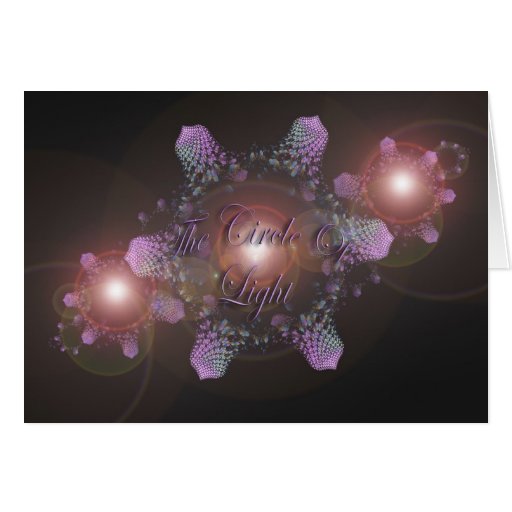 Circle Of Light 50th Anniversary Greeting Cards