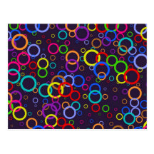 Circle Wallpaper Post Cards