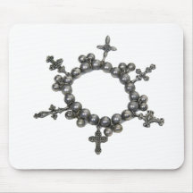 CircleOfCrosses053109 Mouse Pads