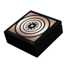 Circles and Star Jewelry Boxes