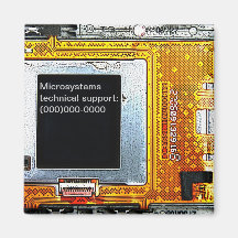 circuitboard promotional magnet