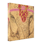 Circus Elephant canvas prints