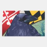 Citizen Raven, Maryland's Nevermore Rectangle Sticker