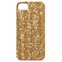 Citrine Faux Glitter Case-Mate iPhone 5 Case