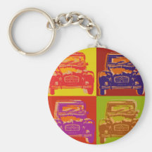 Citroen 2CV 1 Key Chains