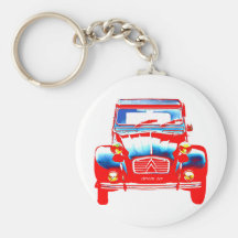 Citroen 2CV 2 Keychains