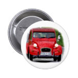 Citroen 2CV Ente Anstecknadelbutton