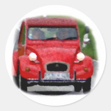 Citroen 2CV Ente Sticker