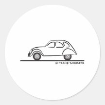 Citroen 2CV Stickers