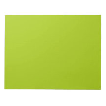 Citrus Green Notepad