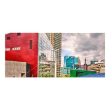 City - Baltimore MD - Harbour Place - Future City Custom Rack Cards
