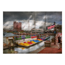 City - Baltimore MD - Modern Maryland Personalised Invites