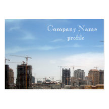 City in progress business cards