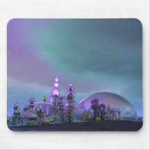 City of Glass Gold and Silver V3 Mousepad