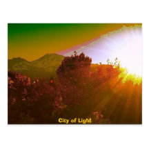 City of Light Post Card