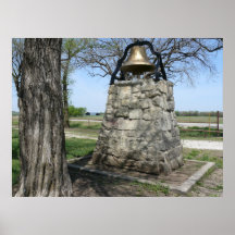 City Park Bell    Burden Kansas Poster
