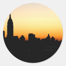 City Skyline Sticker