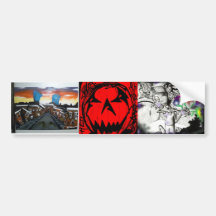 CITYPUMPKINCRAZYGUY BUMPER STICKERS
