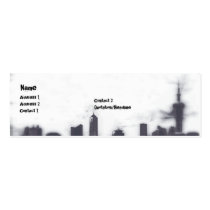 Cityscape - Skinny business cards