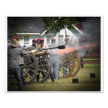 Civil War Cannon Photo Print