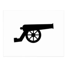 Civil War Cannon Postcards
