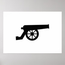 Civil War Cannon Print