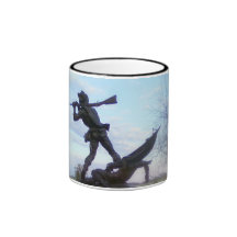 Civil War Statue Mug