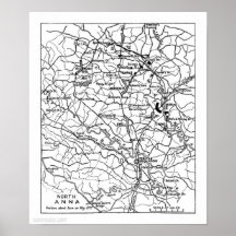 Civil War Wilderness Battlefield Print