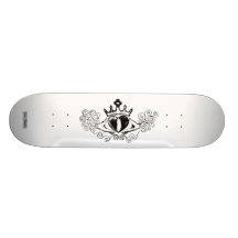 Claddagh (Black) Skate Boards