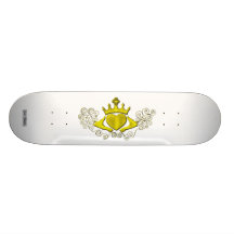 Claddagh (Gold) Skate Boards