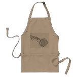 Clarinet Black Drawing Apron