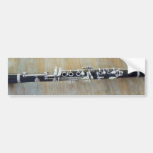 Clarinet Bumper Sticker