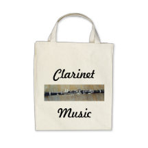 Clarinet Canvas Bags
