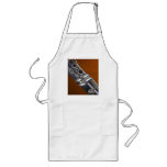 Clarinet on Gold Background Apron