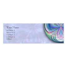 Clarity Mandala Skinny Business Card